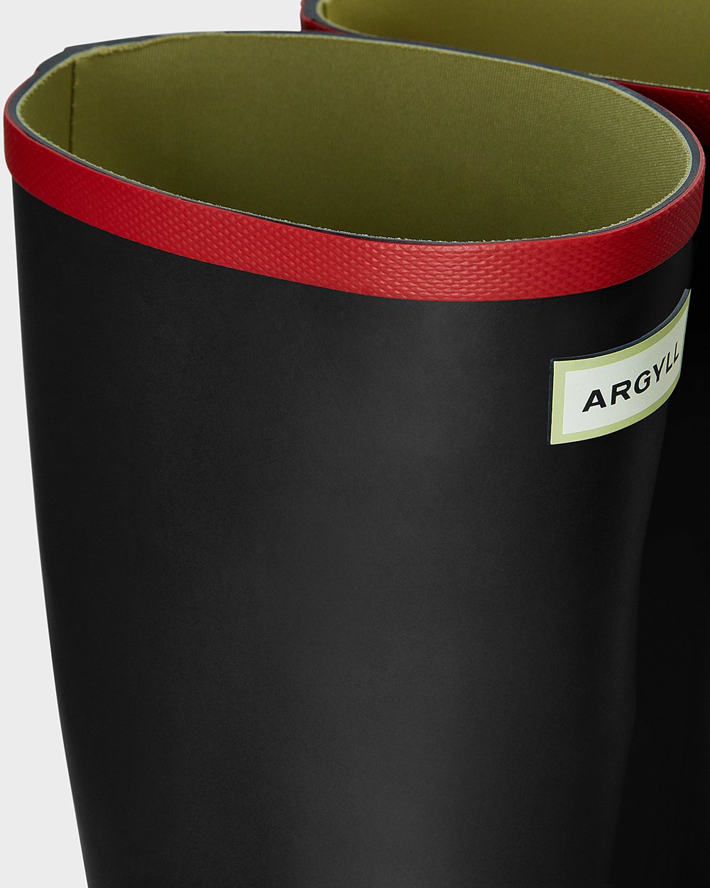 Hunter Kısa Yağmur Çizmesi Bayan Siyah - Argyll - Türkiye MZ1053269